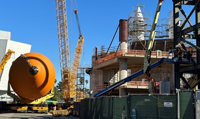 Photograph of construction site