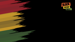 Black History Month Digital Meeting Background