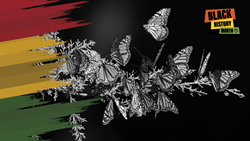 Black History Month Digital Meeting Background
