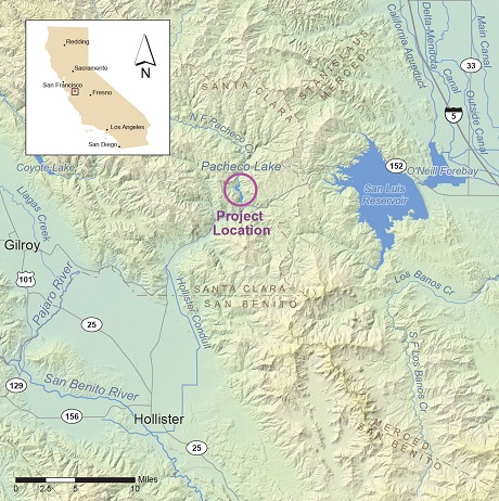 Pacheco Reservoir Expansion Project Map