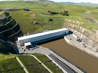 The Harvey O. Banks Delta Pumping Plant, which is one of the facilities that benefited from the genetic technology.