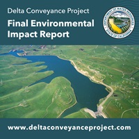 Delta Conveyance Project Final Environmental Impact Report cover.
