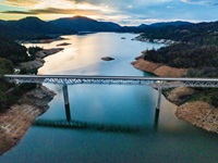 Image of Lake Oroville on March 8, 2023.