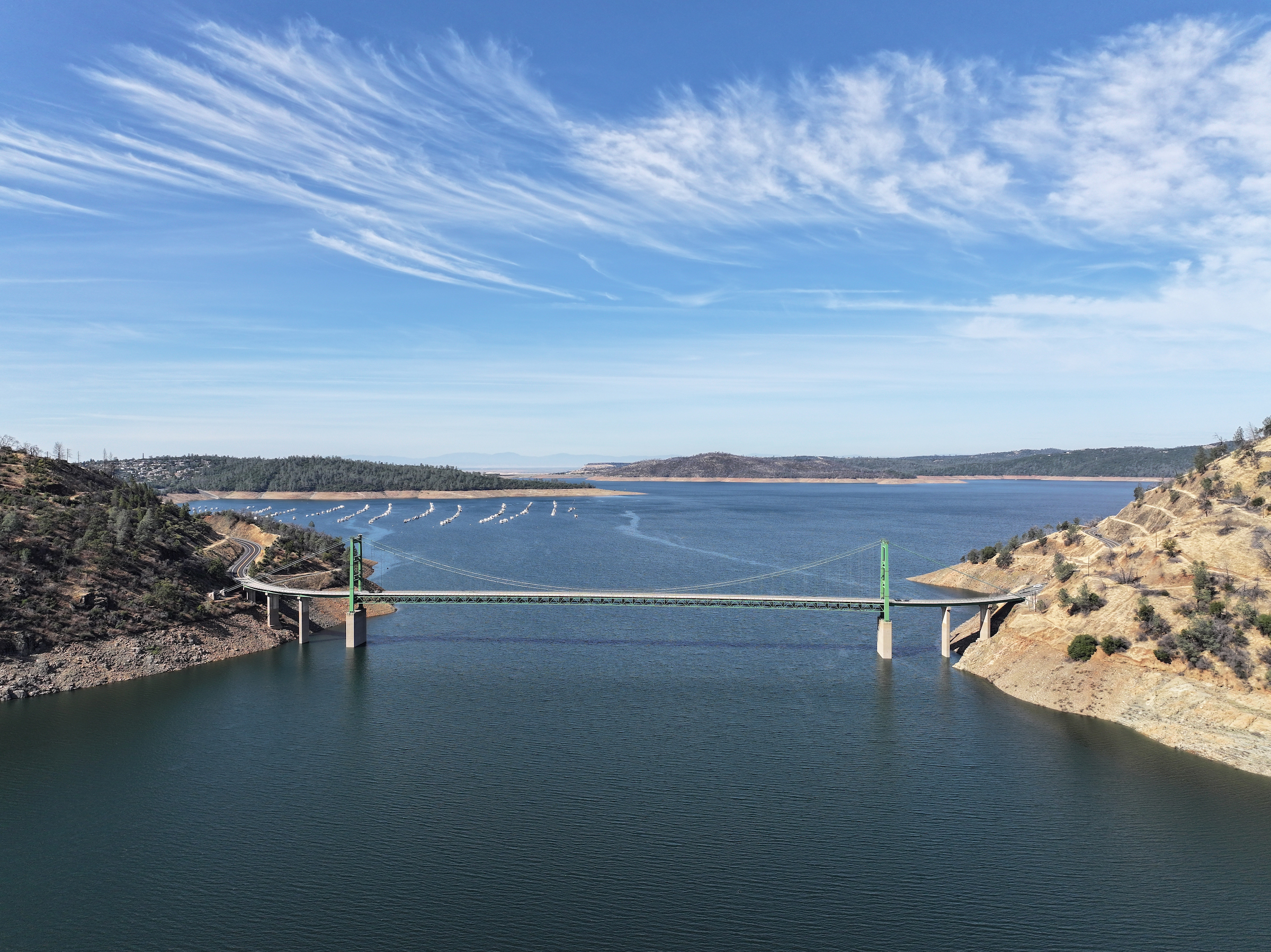 The Feather River Bridge in Oroville, California. Photo taken October 2, 2023.