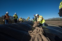 DWR employees participate in flood fighting training 