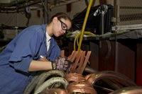 Image of DWR Hydroelectric Plant Electrician Stephanie Ruane, 