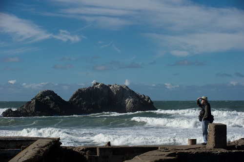 Point Lobos shoreline in San Francisco